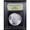 Image 4 : ***Auction Highlight*** 1881-p Morgan Dollar $1 Graded GEM Unc By USCG (fc)
