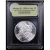 Image 4 : ***Auction Highlight*** 1880-s Vam 10 Top 100 '8/7 Crossbar' I4 R6 Morgan $1 Graded Choice+ Unc By U