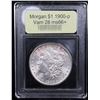 Image 4 : ***Auction Highlight*** 1900-p Colorfully Toned Vam 28 Morgan Dollar $1 Graded GEM++ Unc BY USCG (fc