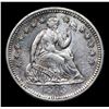 Image 2 : *Highlight Of Entire Auction* 1853-o No Arrows 'o' Above Bow Seated Liberty 1/2 10c Select Unc USCG 