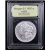 Image 4 : ***Auction Highlight*** 1897-o Morgan Dollar $1 Graded Select Unc BY USCG (fc)