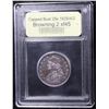 Image 4 : ***Auction Highlight*** 1825 /4/2 Browning 2 Capped Bust Quarter 25c Graded xf+ BY USCG (fc)