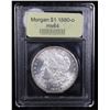 Image 4 : ***Auction Highlight*** 1880-o Colorfully Toned Morgan Dollar $1 Graded Choice Unc BY USCG (fc)