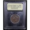 Image 4 : ***Auction Highlight*** 1838 N-12 R2 DDR Coronet Head Large Cent 1c Graded GEM+ Unc BN BY USCG (fc)