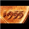 Image 8 : ***Auction Highlight*** 1955/1955 DDO Lincoln Cent 1c Graded Select+ Unc RB BY USCG (fc)