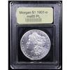 Image 4 : ***Auction Highlight*** 1901-o Morgan Dollar $1 Graded GEM Unc PL By USCG (fc)