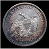 Image 3 : ***Auction Highlight*** 1862-p Seated Liberty Quarter 25c Graded Select Unc BY USCG (fc)