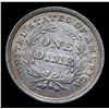 Image 3 : ***Auction Highlight*** 1837 Large Date No Stars Seated Liberty Dime 10c Graded Choice AU/BU Slider+