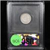 Image 5 : ***Auction Highlight*** 1837 Large Date No Stars Seated Liberty Dime 10c Graded Choice AU/BU Slider+