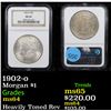 Image 1 : NGC 1902-o Morgan Dollar $1 Graded ms64 By NGC