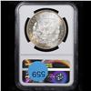 Image 3 : NGC 1904-o Morgan Dollar $1 Graded ms64 By NGC
