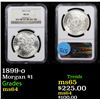 Image 1 : 1899-o Morgan Dollar $1 Graded ms64 By NGC