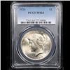 Image 2 : PCGS 1924-p Peace Dollar $1 Graded ms64 By PCGS