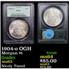 Image 1 : PCGS 1904-o OGH Morgan Dollar $1 Graded ms63 By PCGS