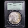 Image 2 : PCGS 1904-o OGH Morgan Dollar $1 Graded ms63 By PCGS