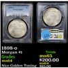 Image 1 : PCGS 1898-o Morgan Dollar $1 Graded ms64 By PCGS