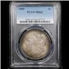 Image 2 : 1880-p Rainbow Toned Morgan Dollar $1 Graded ms63 By PCGS
