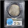 Image 3 : 1880-p Rainbow Toned Morgan Dollar $1 Graded ms63 By PCGS