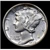 Image 2 : 1936-p Mercury Dime 10c Grades Select AU