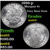Image 1 : 1886-p Morgan Dollar $1 Grades Choice+ Unc
