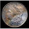 Image 2 : 1881-o Rainbow Toned Vam 1B2 I3 R6 Morgan Dollar $1 Grades Choice Unc
