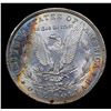 Image 3 : 1881-o Rainbow Toned Vam 1B2 I3 R6 Morgan Dollar $1 Grades Choice Unc