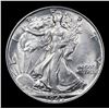 Image 2 : 1947-p Walking Liberty Half Dollar 50c Grades Select+ Unc