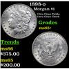 Image 1 : 1898-o Morgan Dollar $1 Grades GEM+ Unc