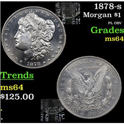 1878-s Morgan Dollar $1 Grades Choice Unc