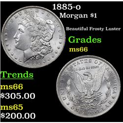 1885-o Morgan Dollar $1 Grades GEM+ Unc