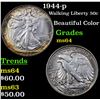 Image 1 : 1944-p Walking Liberty Half Dollar 50c Grades Choice Unc