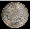 Image 2 : 1885-o Rainbow Toned Morgan Dollar $1 Grades Select+ Unc
