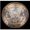 Image 3 : 1881-s Colorfully Toned Morgan Dollar $1 Grades GEM+ Unc