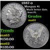 Image 1 : 1887-o Morgan Dollar $1 Grades Select Unc