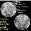 Image 1 : 1880-p Morgan Dollar $1 Grades Choice+ Unc