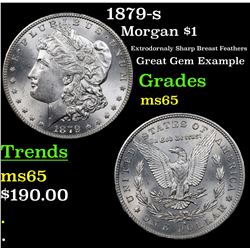 1879-s Morgan Dollar $1 Grades GEM Unc