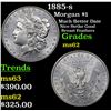 Image 1 : 1885-s Morgan Dollar $1 Grades Select Unc