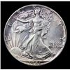 Image 2 : 1941-p Walking Liberty Half Dollar 50c Grades Choice AU/BU Slider