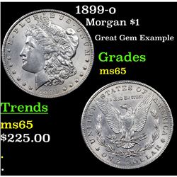 1899-o Morgan Dollar $1 Grades GEM Unc