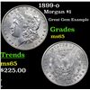 Image 1 : 1899-o Morgan Dollar $1 Grades GEM Unc
