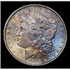 Image 2 : 1886-p Rainbow Toned Vam 6B R5 Morgan Dollar $1 Grades Select Unc
