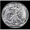 Image 2 : 1942-s Walking Liberty Half Dollar 50c Grades Select+ Unc