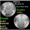 Image 1 : 1885-p Morgan Dollar $1 Grades Choice+ Unc