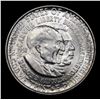 Image 2 : 1952-p Wash/Car Old Commem Half Dollar 50c Grades Select Unc
