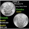 Image 1 : 1888-p Morgan Dollar $1 Grades Choice+ Unc