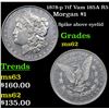 Image 1 : 1878-p 7tf Vam 185A R5 Morgan Dollar $1 Grades Select Unc