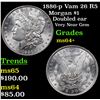 Image 1 : 1886-p Vam 26 R5 Morgan Dollar $1 Grades Choice+ Unc