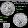 Image 1 : 1946-p DDR FS-801 Walking Liberty Half Dollar 50c Grades f, fine