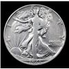 Image 2 : 1946-p DDR FS-801 Walking Liberty Half Dollar 50c Grades f, fine