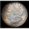 Image 2 : 1889-p Colorfully Toned Morgan Dollar $1 Grades Choice Unc